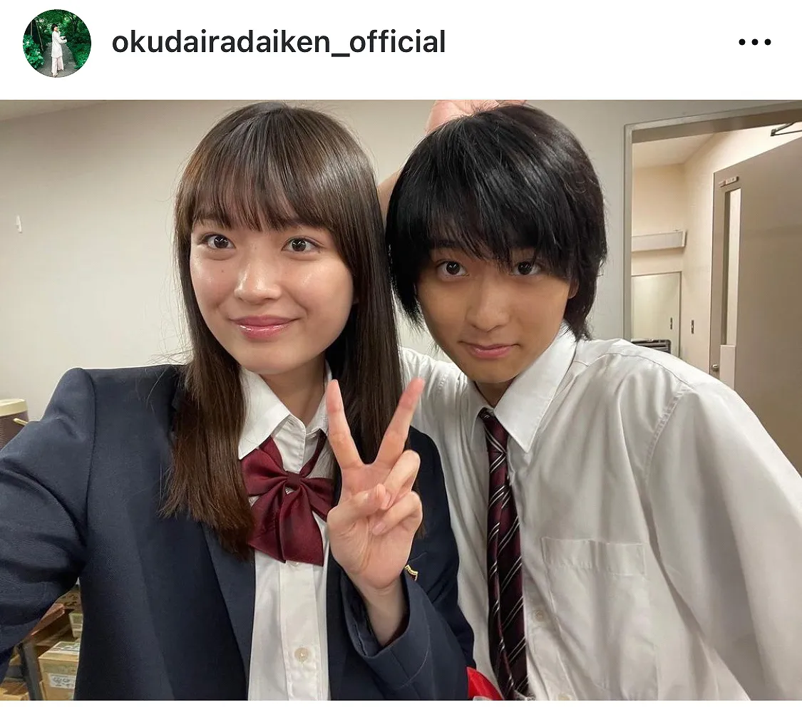 ※画像は奥平大兼オフィシャルInstagram(okudairadaiken_official)より