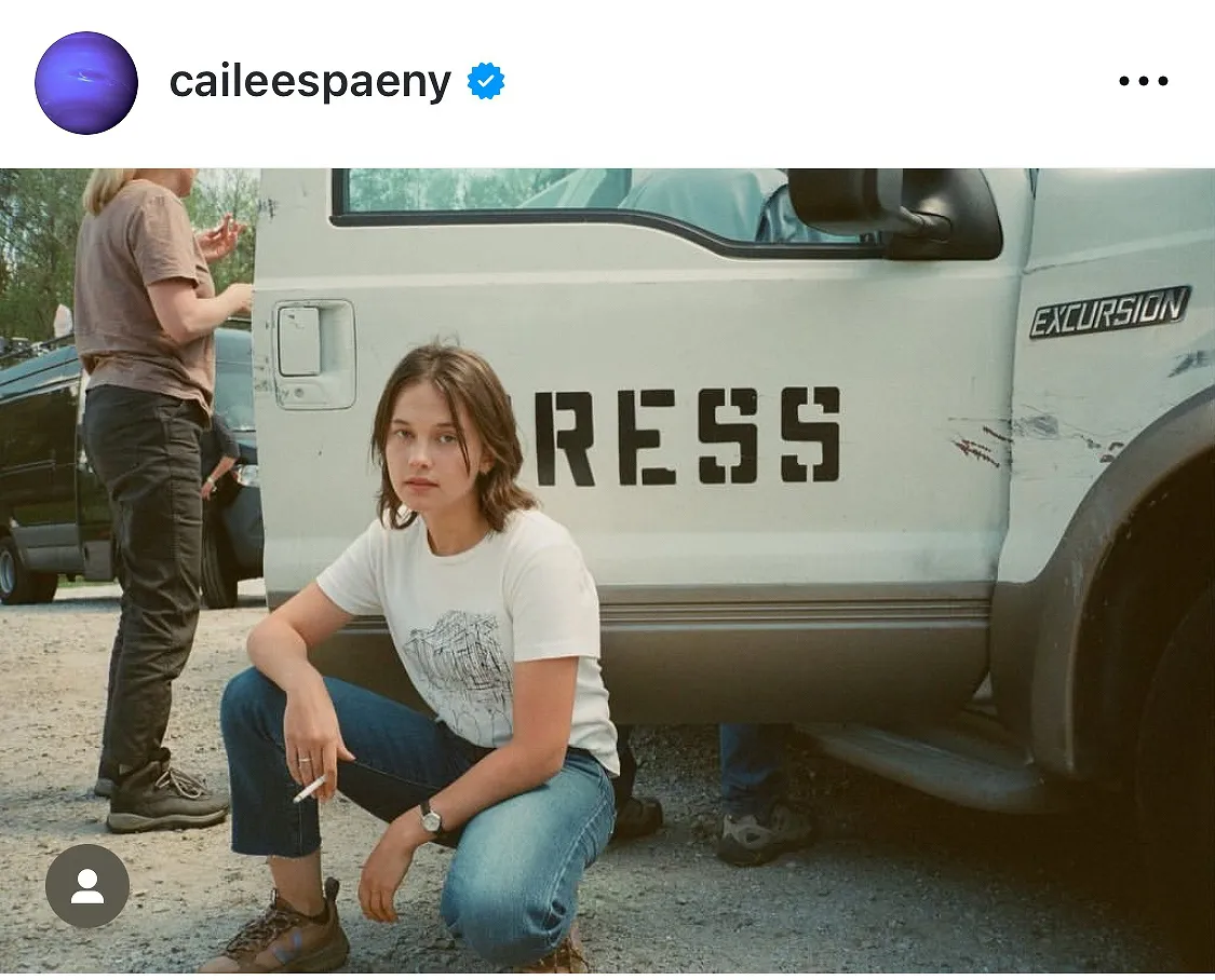 ※画像はケイリー・スピーニー公式Instagram(caileespaeny)より