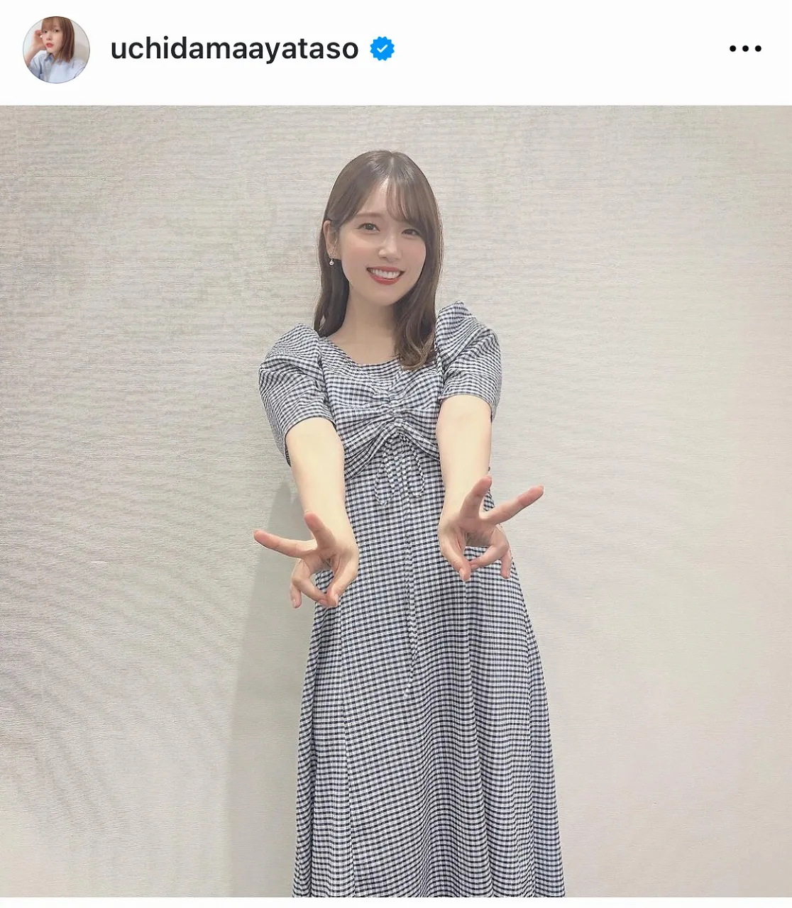 ※画像は内田真礼オフィシャルInstagram(uchidamaayataso)より