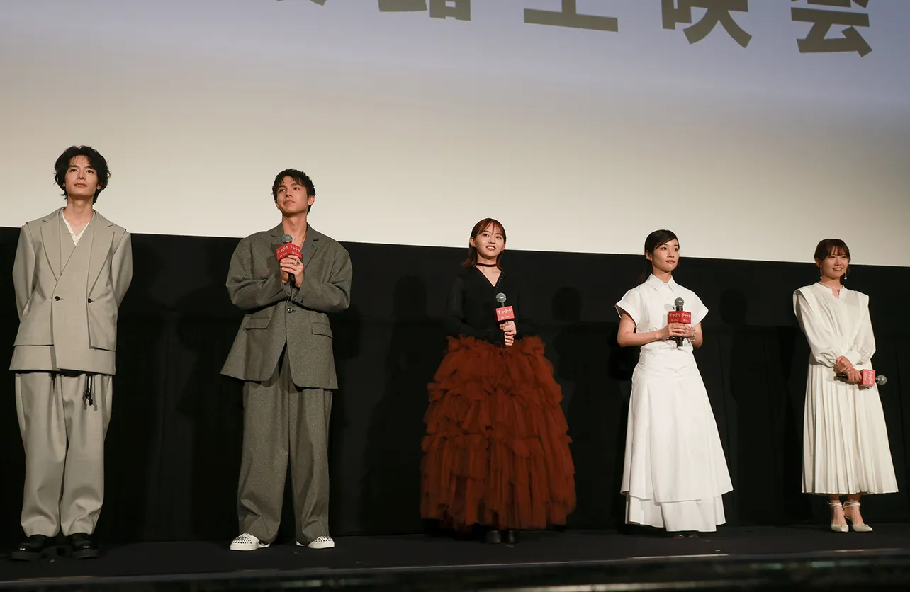 映画「チャチャ」完成披露上映会より