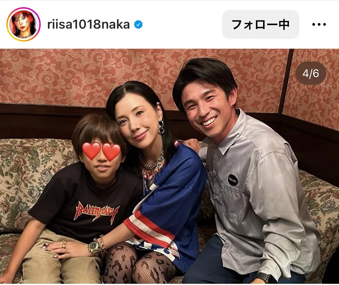 ※画像は仲里依紗公式Instagram(riisa1018naka)より