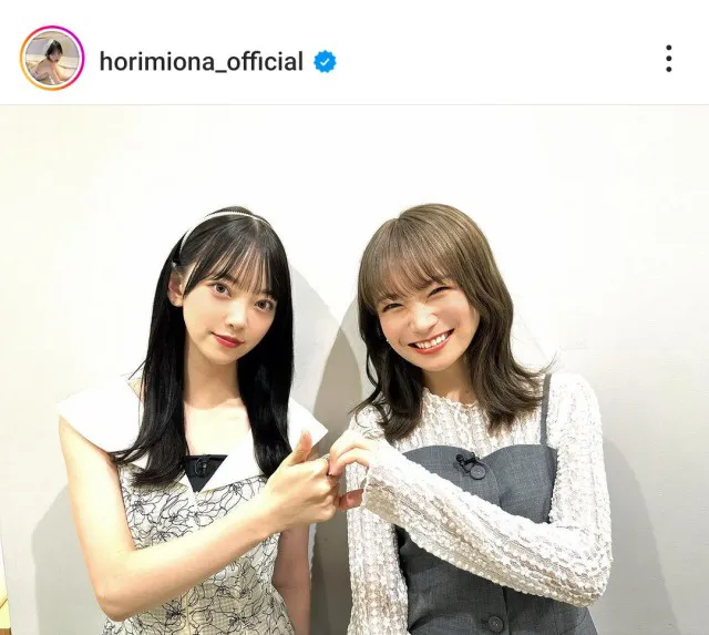 ※堀未央奈オフィシャルInstagram(horimiona_official)より