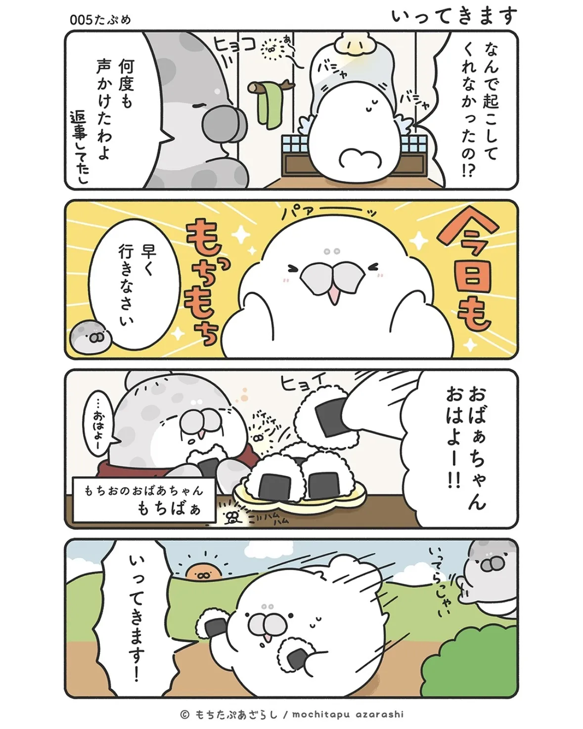 『もちたぷあざらし』（13／37）