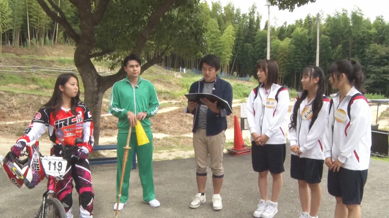 SKE48がBMX・瀬古遥加選手のPR動画を撮影