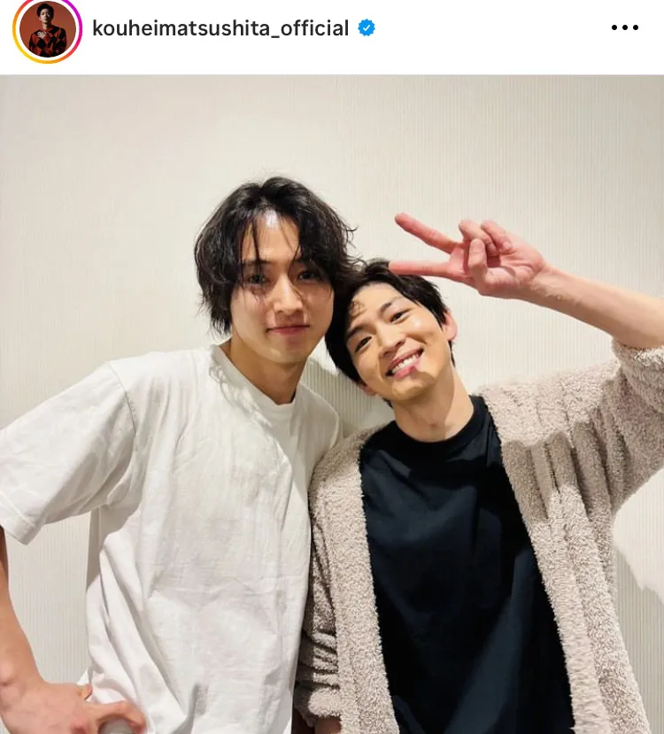 ※画像は松下洸平オフィシャルInstagram(kouheimatsushita_official)より