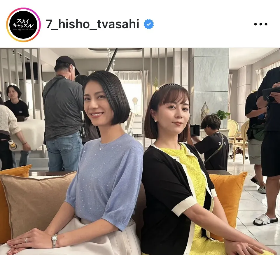 ※画像はドラマ「スカイキャッスル」公式Instagram(7_hisho_tvasahi)より