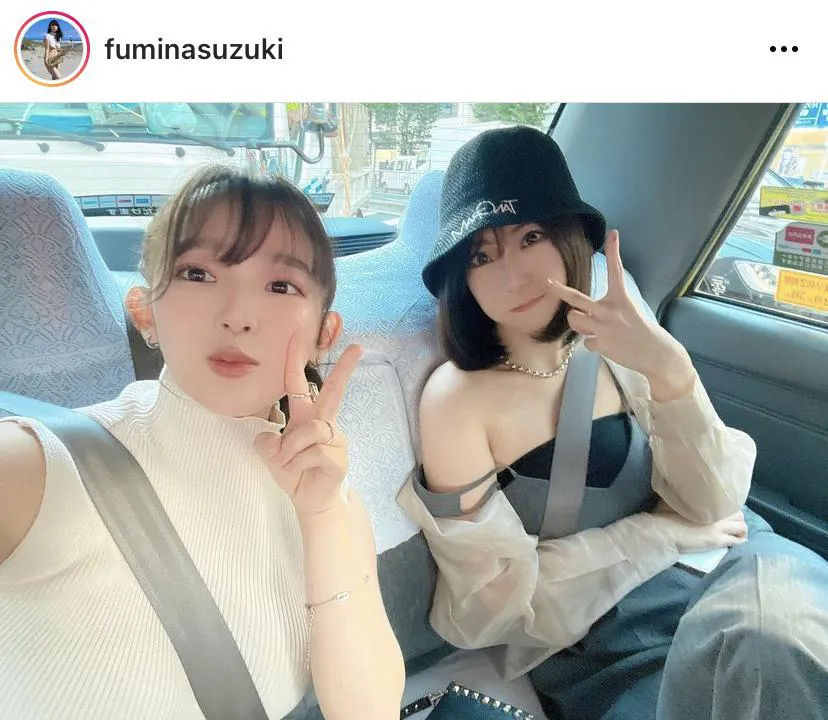 ※鈴木ふみ奈オフィシャルInstagram(fuminasuzuki)より