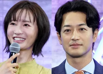 竹財輝之助のクランクアップに駆けつける松本まりか、寄り添いショットに「いい夫婦~」「続編期待」<夫の家庭を壊すまで>