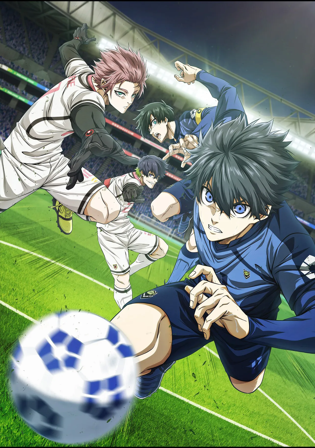 アニメ「ブルーロック VS. U-20 JAPAN」キービジュアル