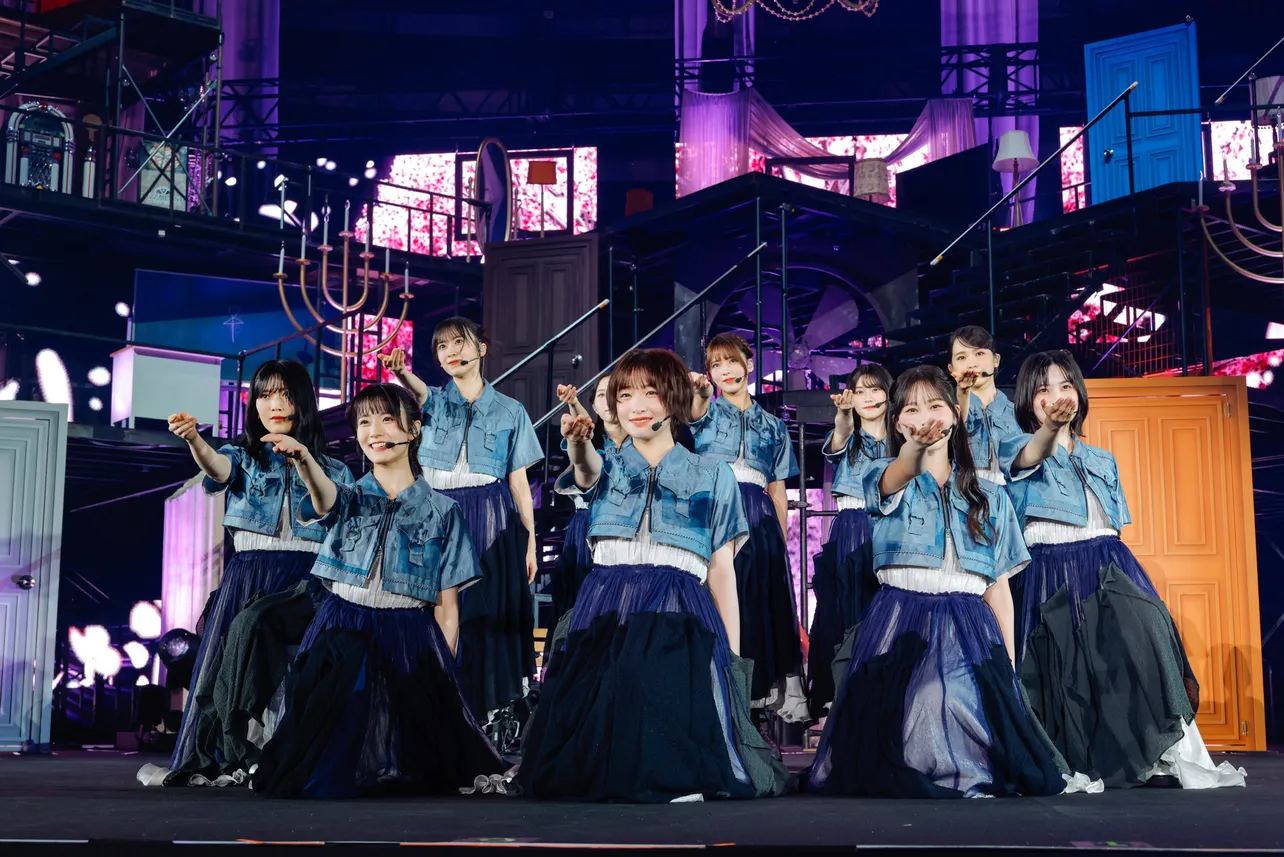 櫻坂46 三期生が単独ライブの大阪公演を開催