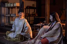 吉高由里子“まひろ”が帰省するも、高杉真宙“惟規”が南沙良“賢子”の父親をばらしてしまう<光る君へ>