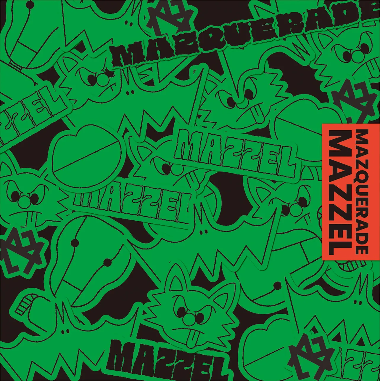 MAZZEL「MAZQUERADE [UNIVERSAL MUSIC STORE盤][通常盤アナザージャケット・メンバープロデュース盤［KAIRYU & NAOYA & RAN & SEITO ver.］]」