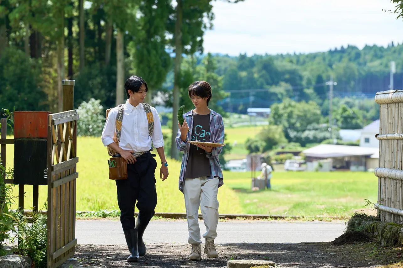 【写真】すっかり身長差が縮まった駒木根葵汰“基”＆越山敬達“オン”