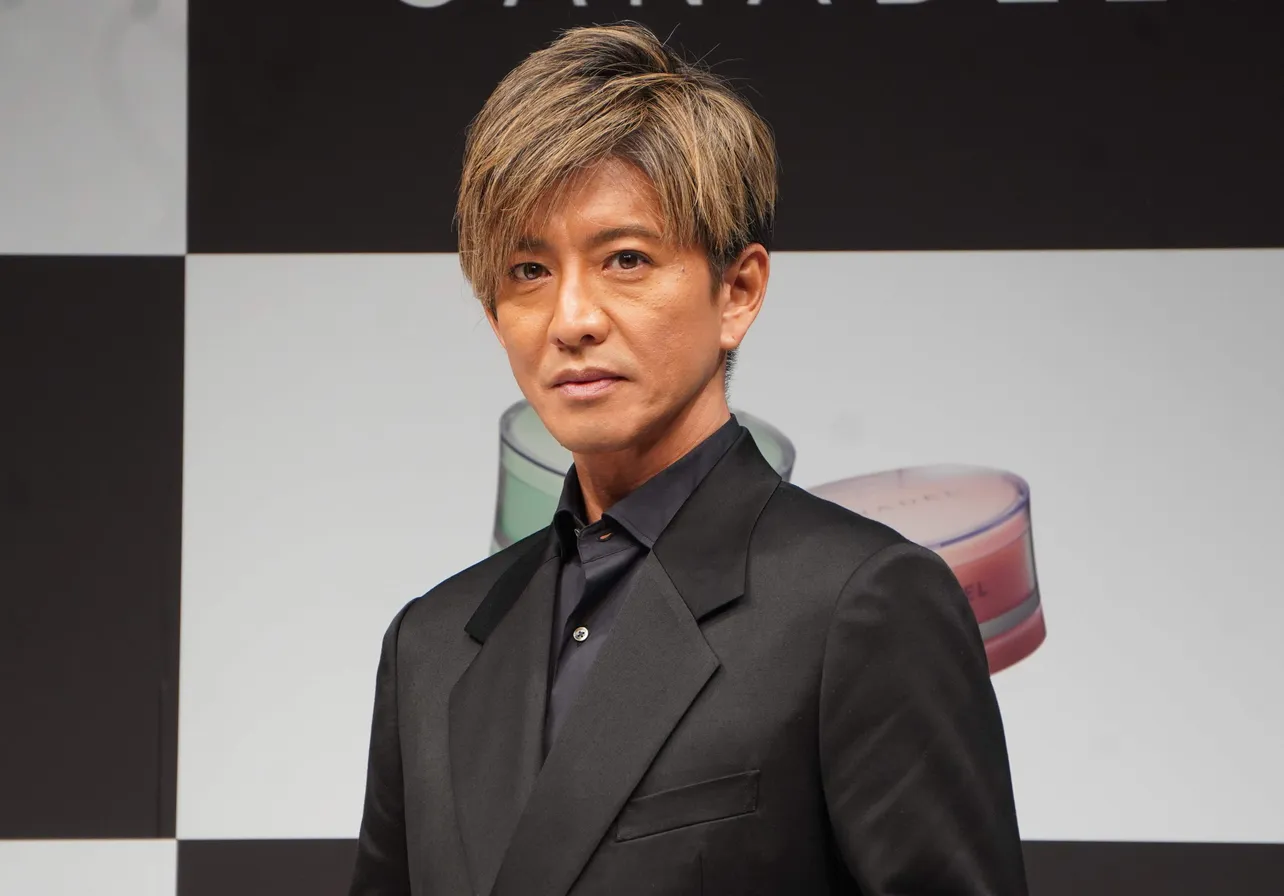 発表会に登場した木村拓哉