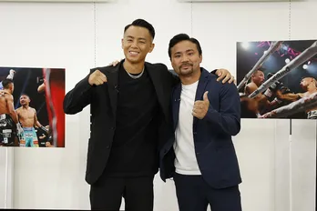 千原ジュニア、激闘を繰り広げた武居由樹選手＆比嘉大吾選手に感嘆「どんなメンタルしてんねん」＜NumberTV特別編＞