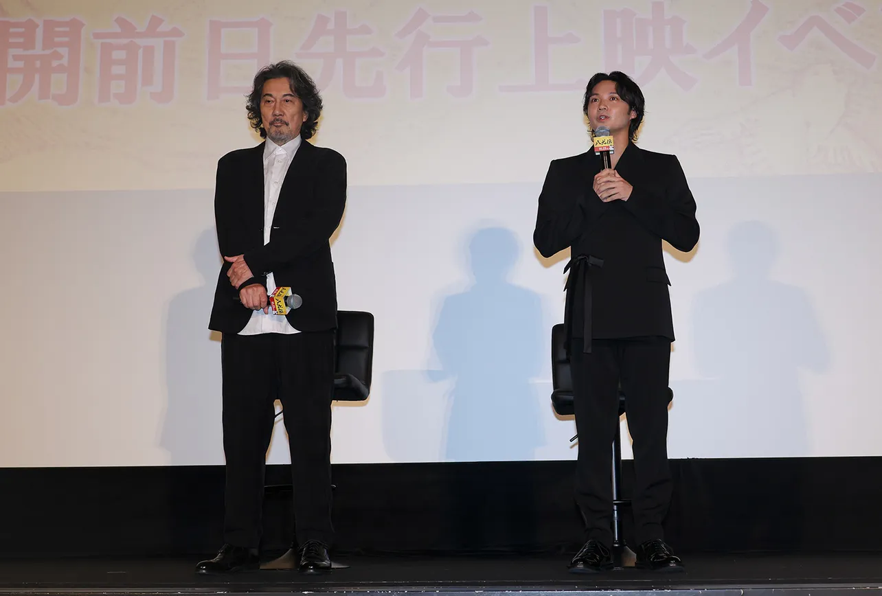 映画「八犬伝」公開前日先行上映イベントより