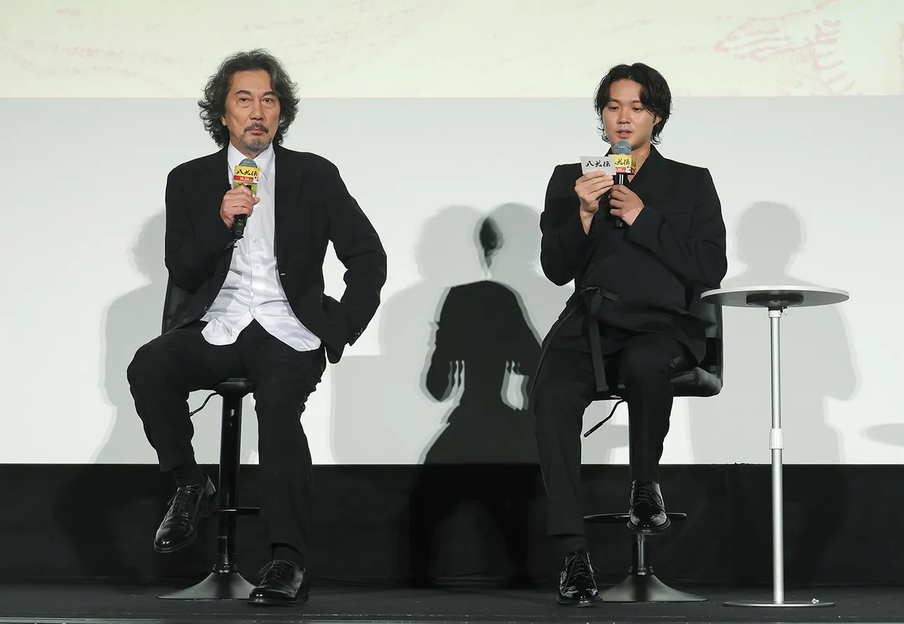 映画「八犬伝」公開前日先行上映イベントより