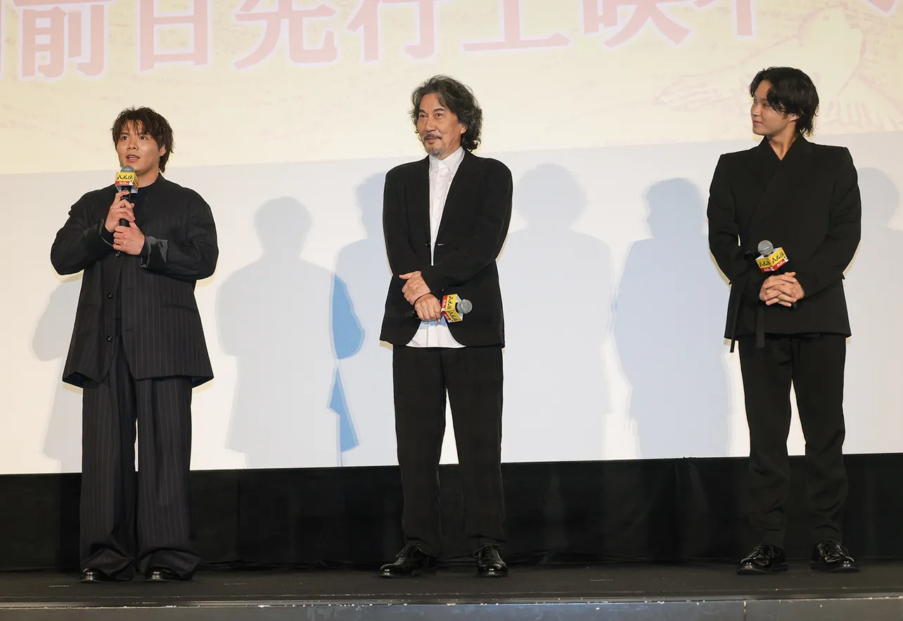 映画「八犬伝」公開前日先行上映イベントより