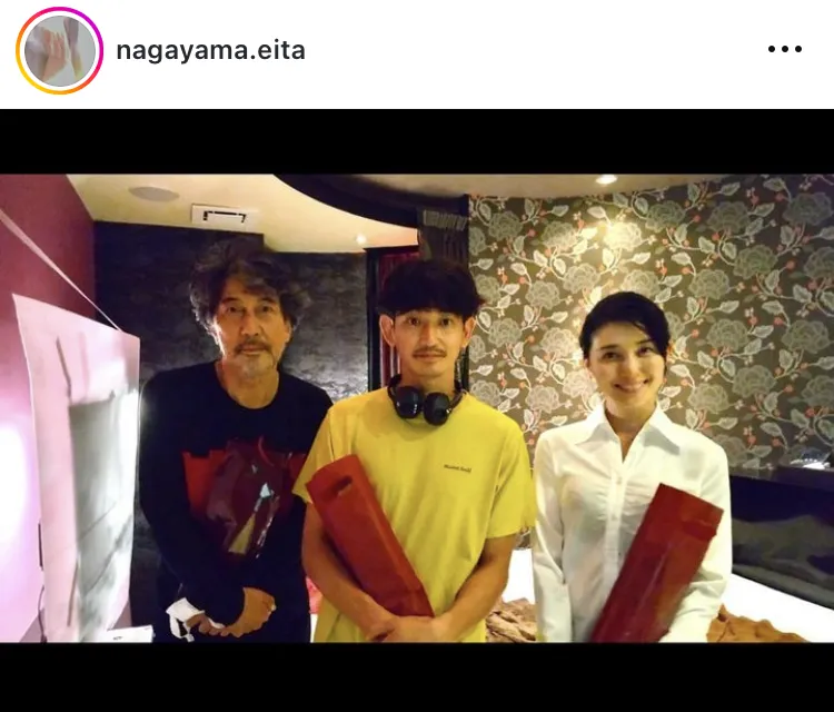 ※永山瑛太公式Instagram(nagayama.eita)より