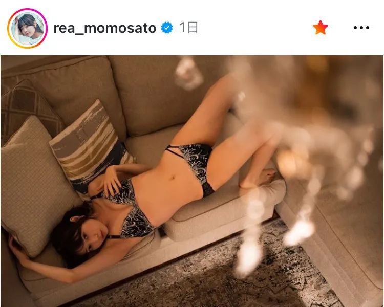 ※桃里れあ公式Instagram(rea_momosato)より