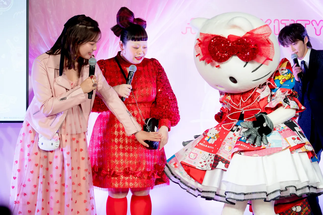 「HELLO KITTY 50th Anniversary Party」の様子