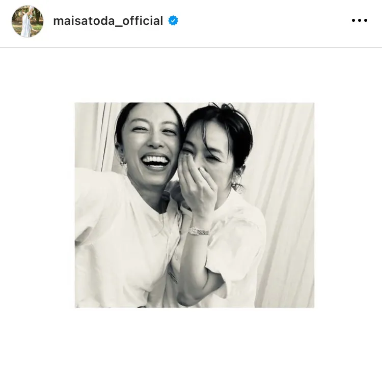 ※画像は里田まい(maisatoda_official)公式Instagramより