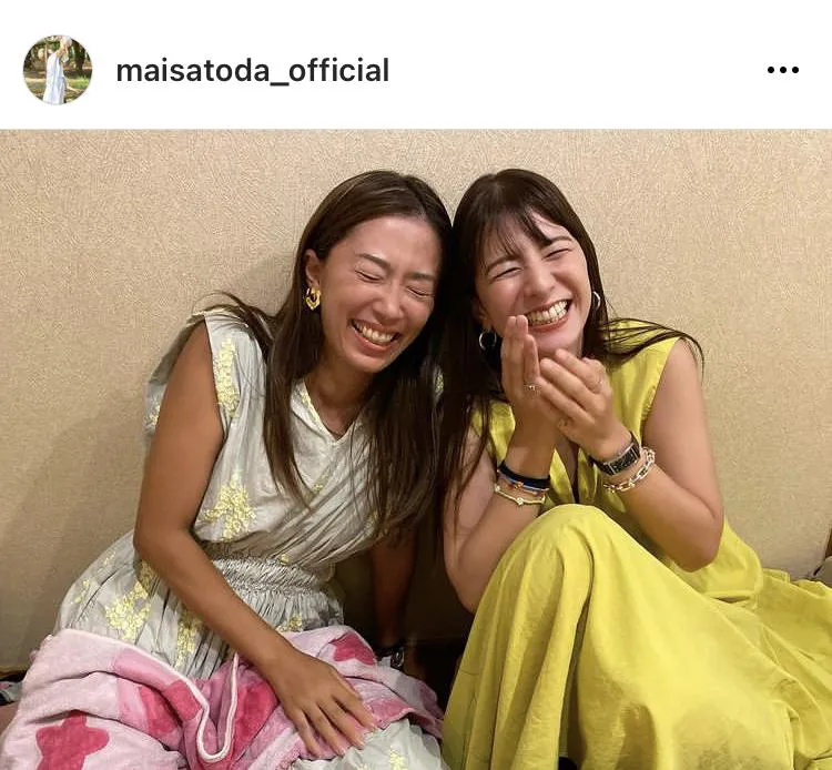 ※画像は里田まい(maisatoda_official)公式Instagramより