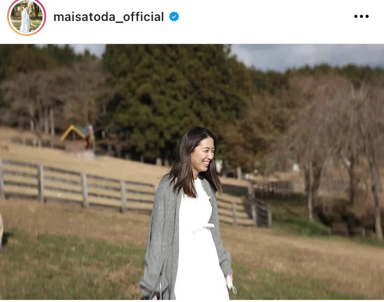 ※画像は里田まい(maisatoda_official)公式Instagramより