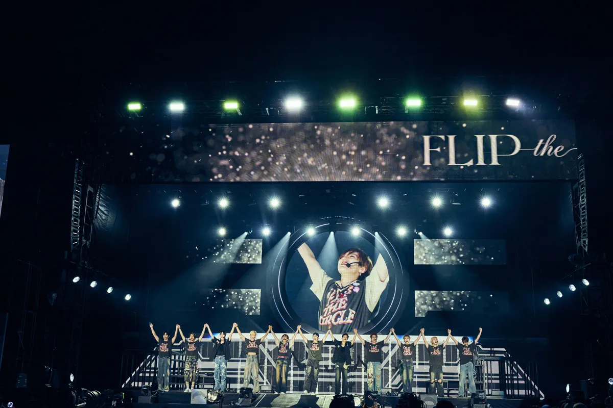 「2024 INI FAN-CON TOUR [FLIP THE CIRCLE]」の最終公演を行ったINI