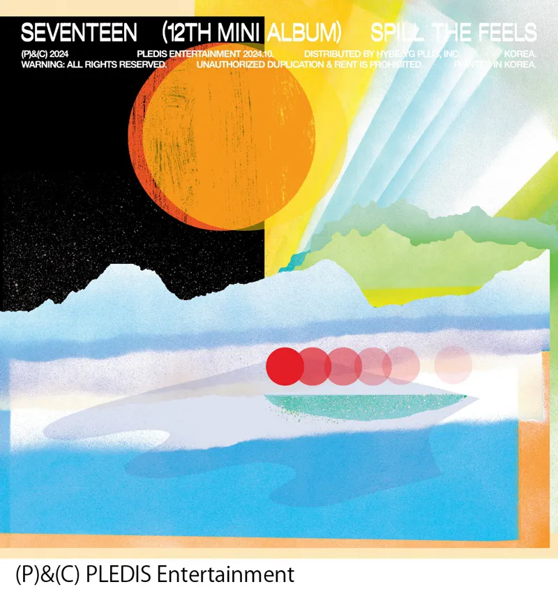 SEVENTEEN『SEVENTEEN 12th Mini Album「SPILL THE FEELS」』