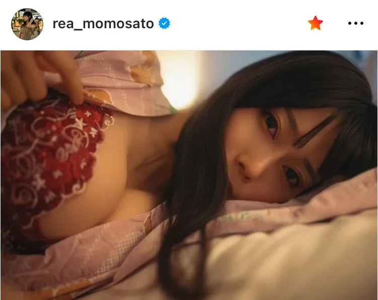 ※桃里れあ公式Instagram(rea_momosato)より 