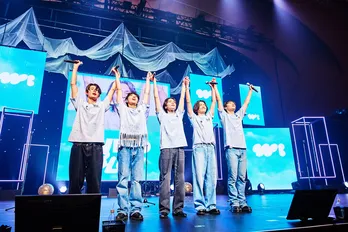 WILD BLUE、デビューショーケースを開催　山下幸輝が涙「めっちゃ今幸せ」