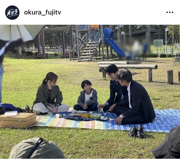 ※ドラマ「オクラ～迷宮入り事件捜査～」公式Instagram(okura_fujitv)より