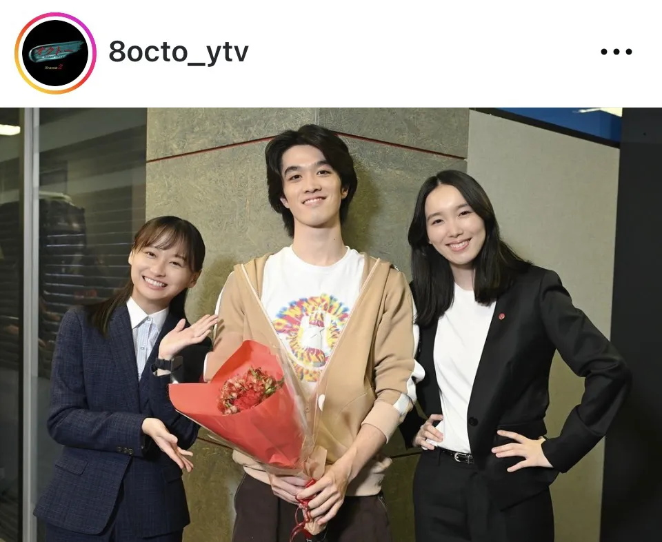 ※画像はドラマ「オクトー　～感情捜査官　心野朱梨～Season2」の公式Instagram(8octo_ytv)より