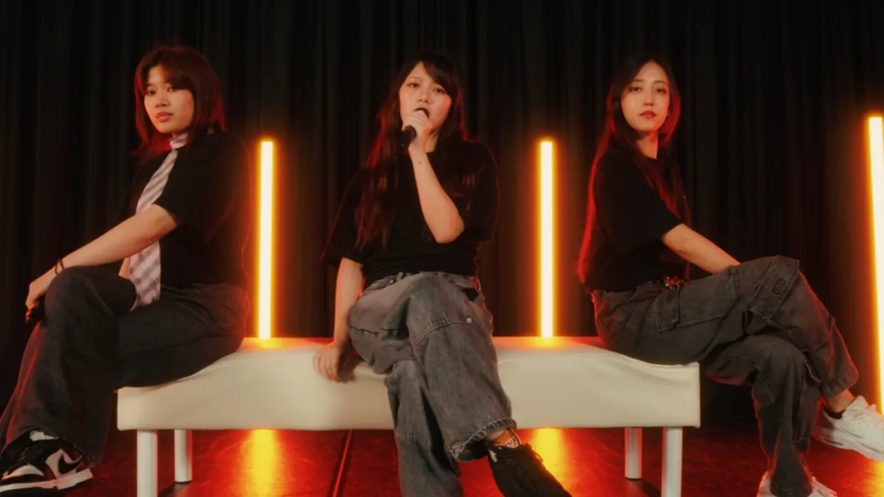 F team：FUMINO、NAOKO、SAYAKA「B」from Audition “No No Girls”