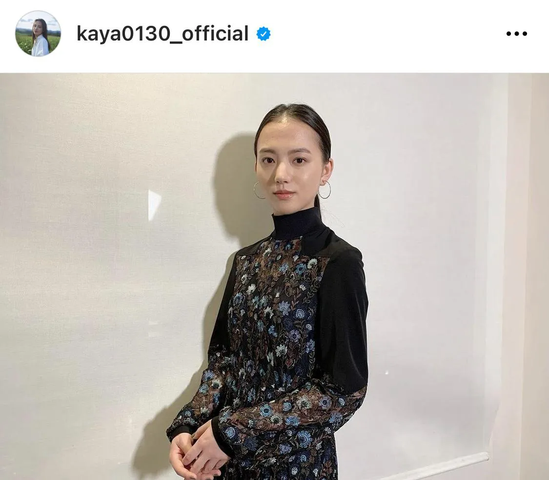 ※清原果耶オフィシャルInstagram(kaya0130_official)より