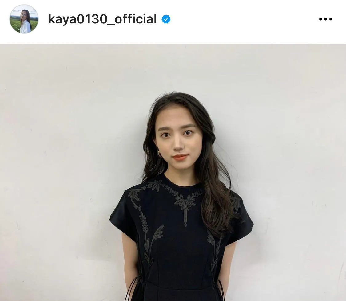 ※清原果耶オフィシャルInstagram(kaya0130_official)より