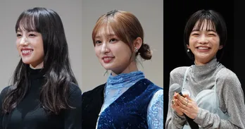 清原果耶&吉川愛&見上愛、撮影現場での仲良し手つなぎ3ショットに「穏やかな気持ちになれます」の声<マイダイアリー>