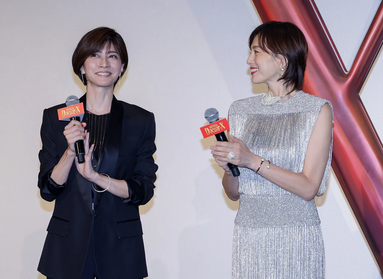 「劇場版ドクターX」完成披露試写会より