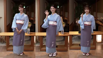 ME:I、着物姿で初々しく接客 “一日おかみ修行”に達成感「良い社会経験を積めました」<ME:INTERN!>