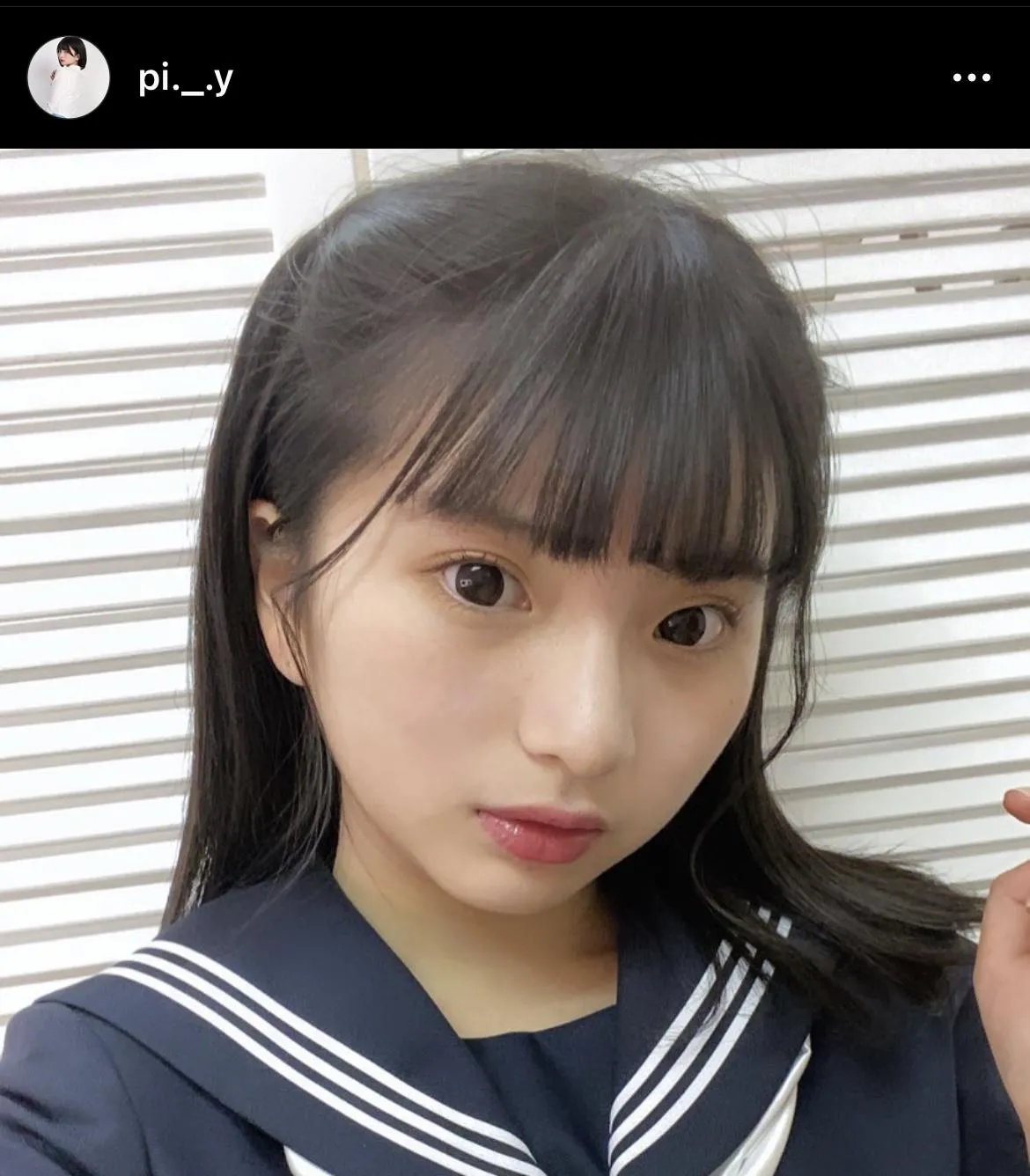 ※姫野ひなのオフィシャルInstagram(pi._.y)より