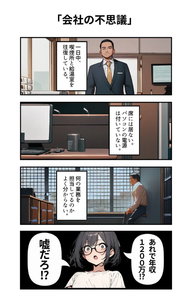 『会社の不思議』