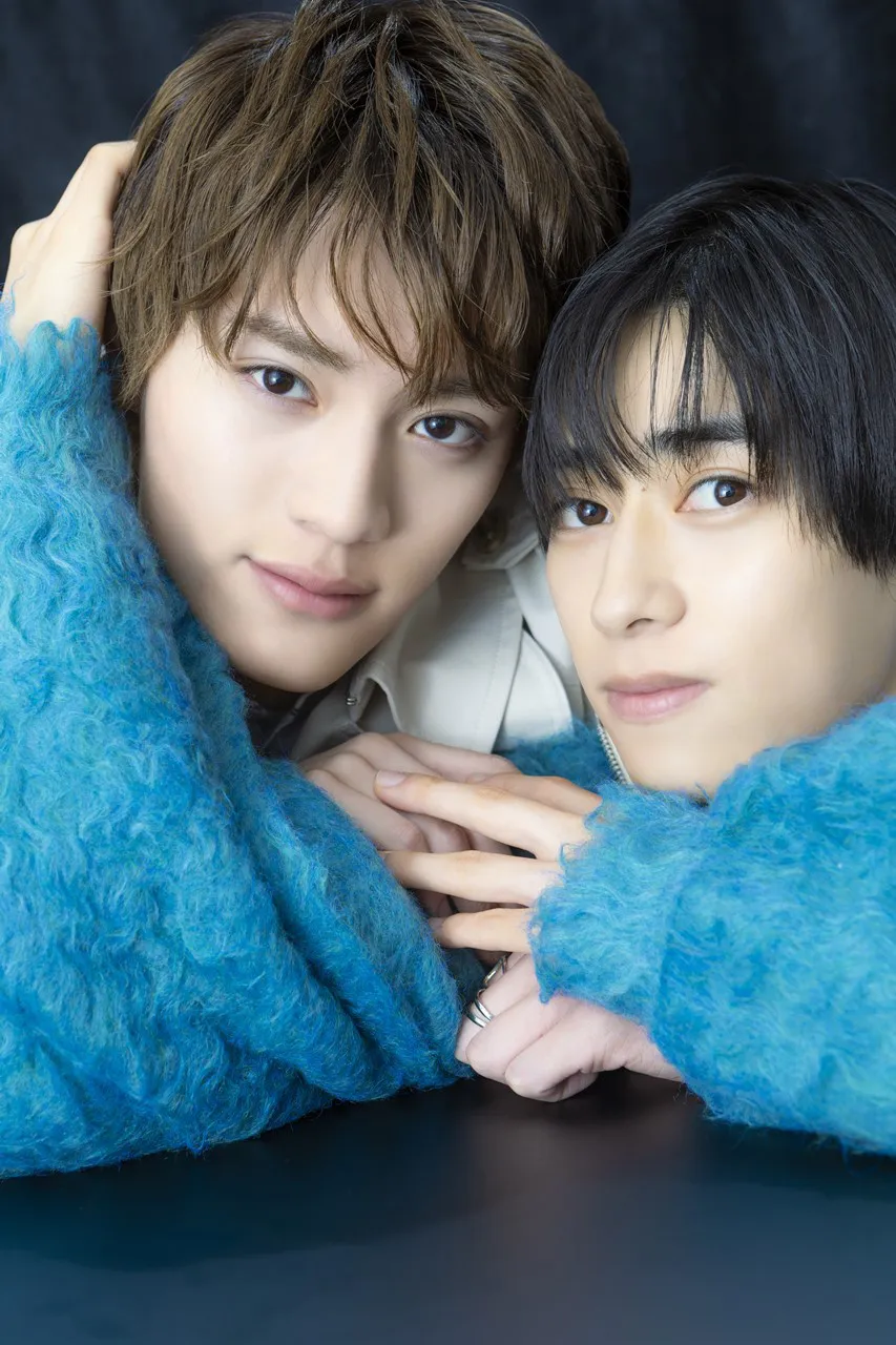 上村謙信 ザ テレビジョン生写真 ドラマ〈未成年～〉W主演の本島純政＆上村謙信「作品への想いが一緒で