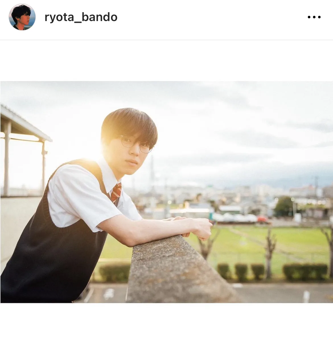 ※坂東龍汰Instagram(ryota_bando)より