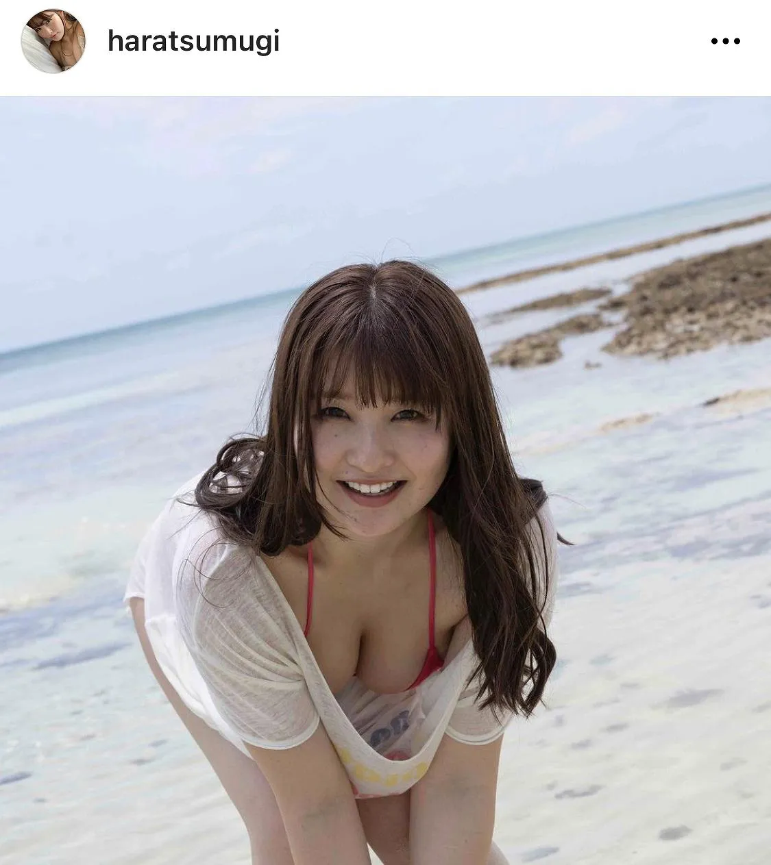 ※画像は原つむぎ(haratsumugi)オフィシャルInstagramのスクリーンショット