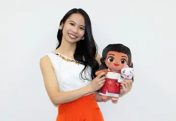 「モアナの母性を感じました」 屋比久知奈、“妹”シメアにメロメロ<モアナと伝説の海2>