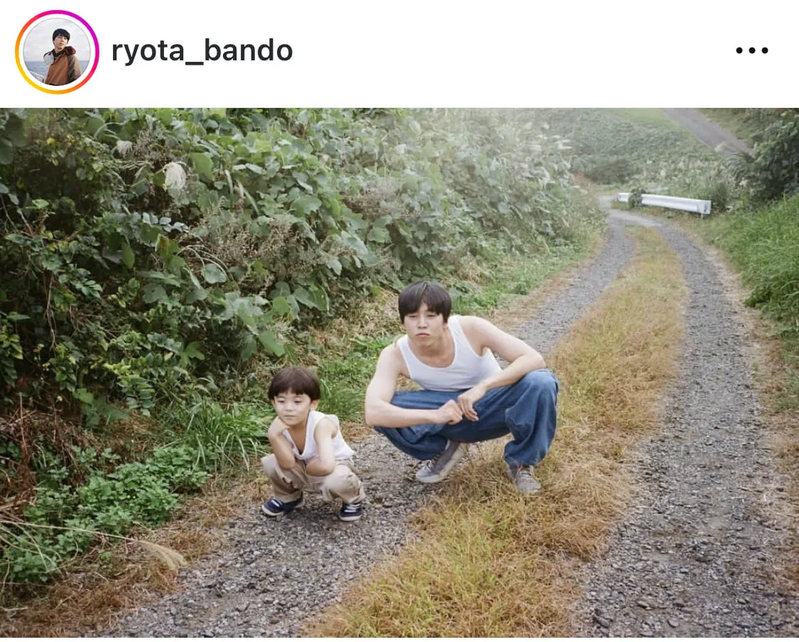 ※坂東龍汰Instagram(ryota_bando)より