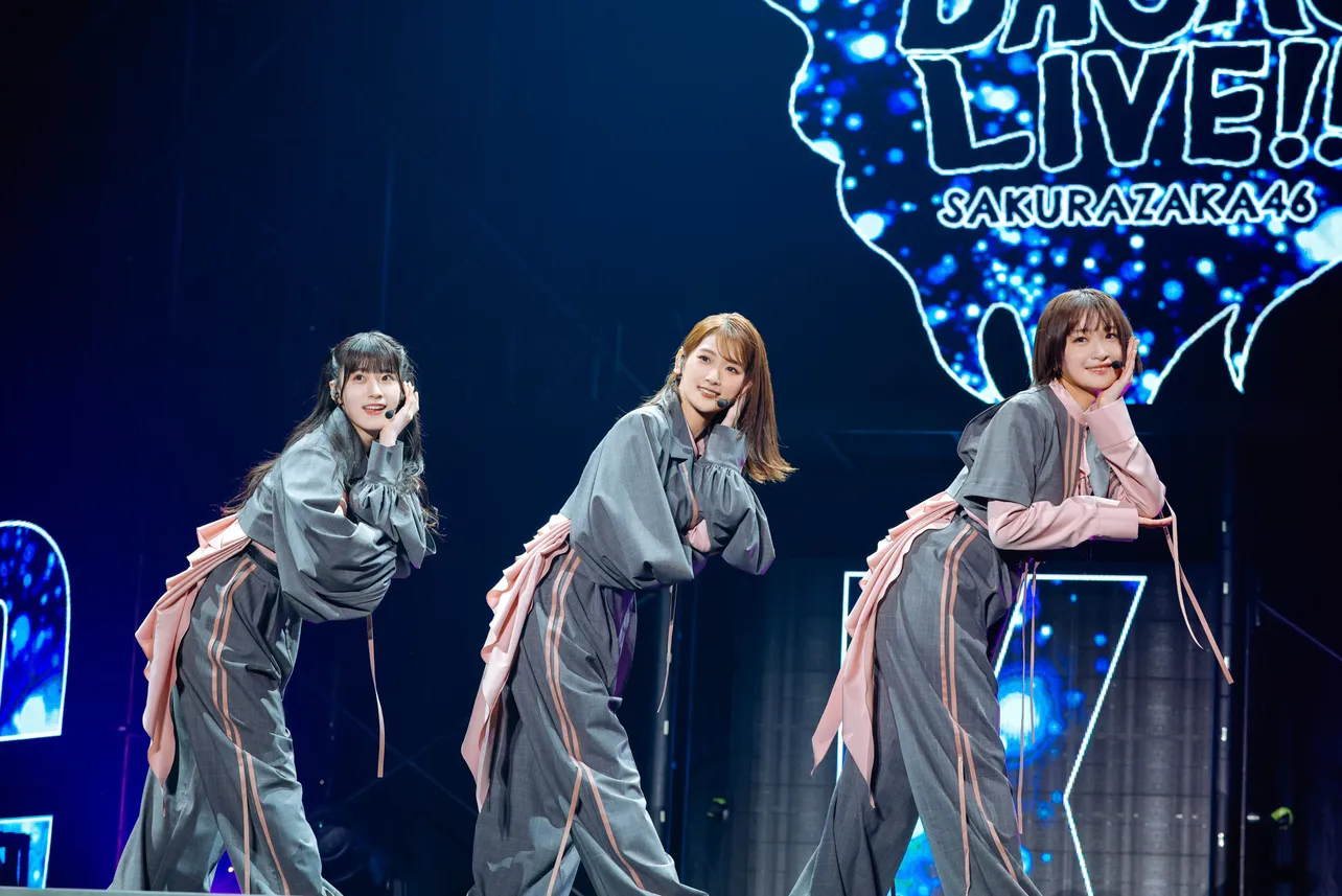 櫻坂46“BACKSメンバー”が単独ライブ「10th Single BACKS LIVE!!」を開催