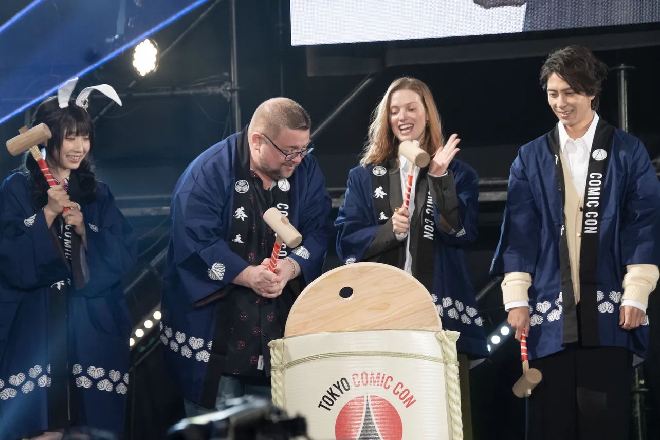 「東京コミコン2024」オープニングセレモニーより