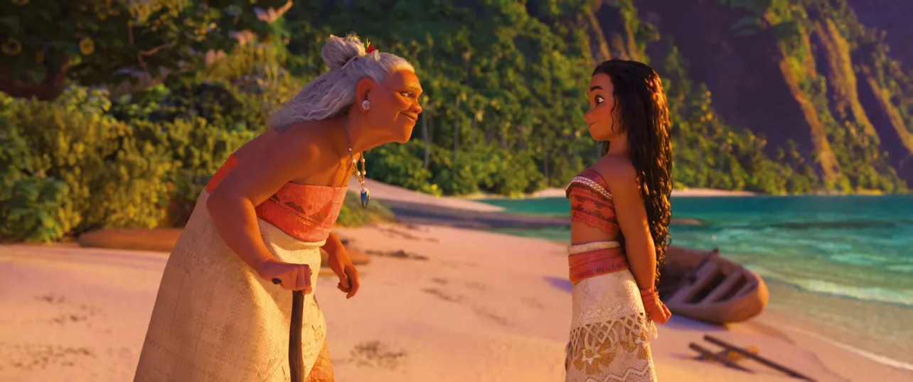 映画「モアナと伝説の海」は、ディズニープラスにて見放題独占配信中